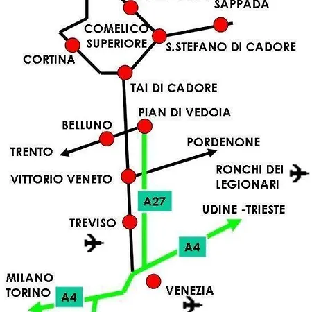 Casa Gialla Sulle Dolomiti A *